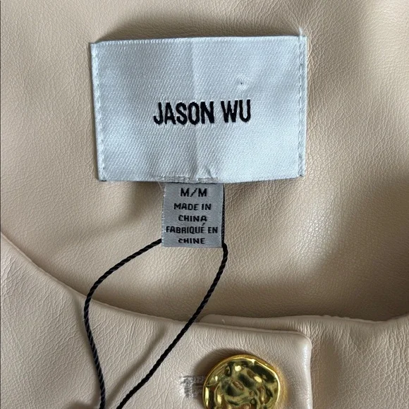 Jason Wu faux leather jacket - Picture 3 of 5